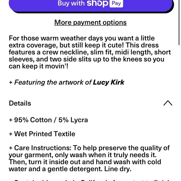 Nooworks Maxi Dress in “Pots” - Picture 5 of 11